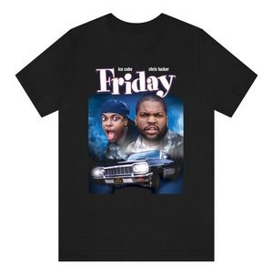 Friday Movie Men's Black T-Shirt Classic Gift For Fan Retro